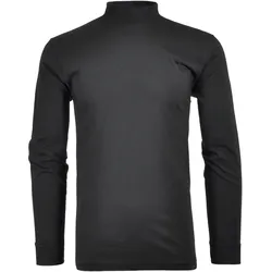 Langarm Basic Stehkragen Regular Fit Herren Longsleeve
