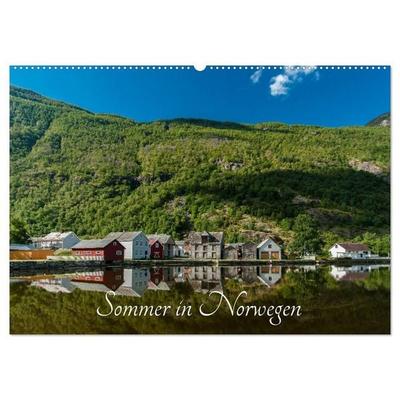 Sommer in Norwegen (Wandkalender 2027 DIN A2 quer), CALVENDO Monatskalender