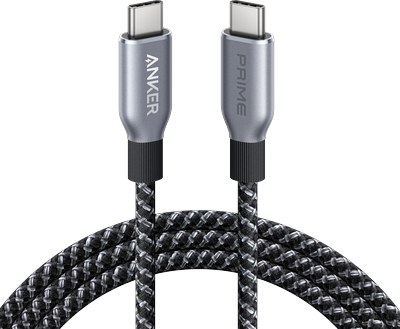 Anker Prime USB-C to USB-C Cable (240W, Upcycled-Braided)