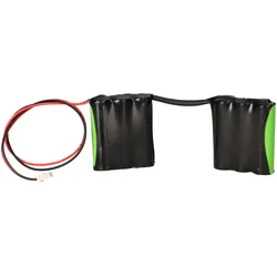Notleuchten-Akku 7,2V 1,5Ah NiMH – kompatibel Beghelli 415391001 – Kabel & Stecker