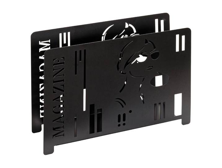 Porte-revues Philip 37 x 26 x 12cm Noir
