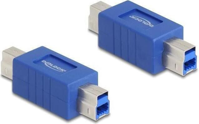 Delock USB 5 Gbps adapter gender changer Type-B mannelijk naar mannelijk