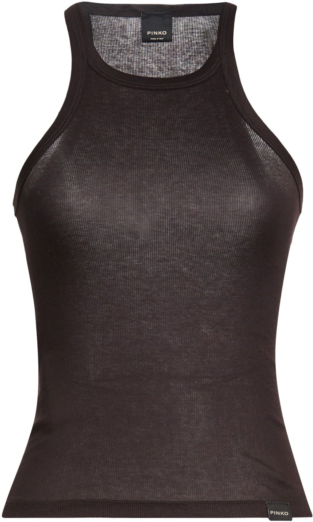 Pinko Camiseta de tirantes Mujer Café L,M,S,XL,XS,XXS Mujer