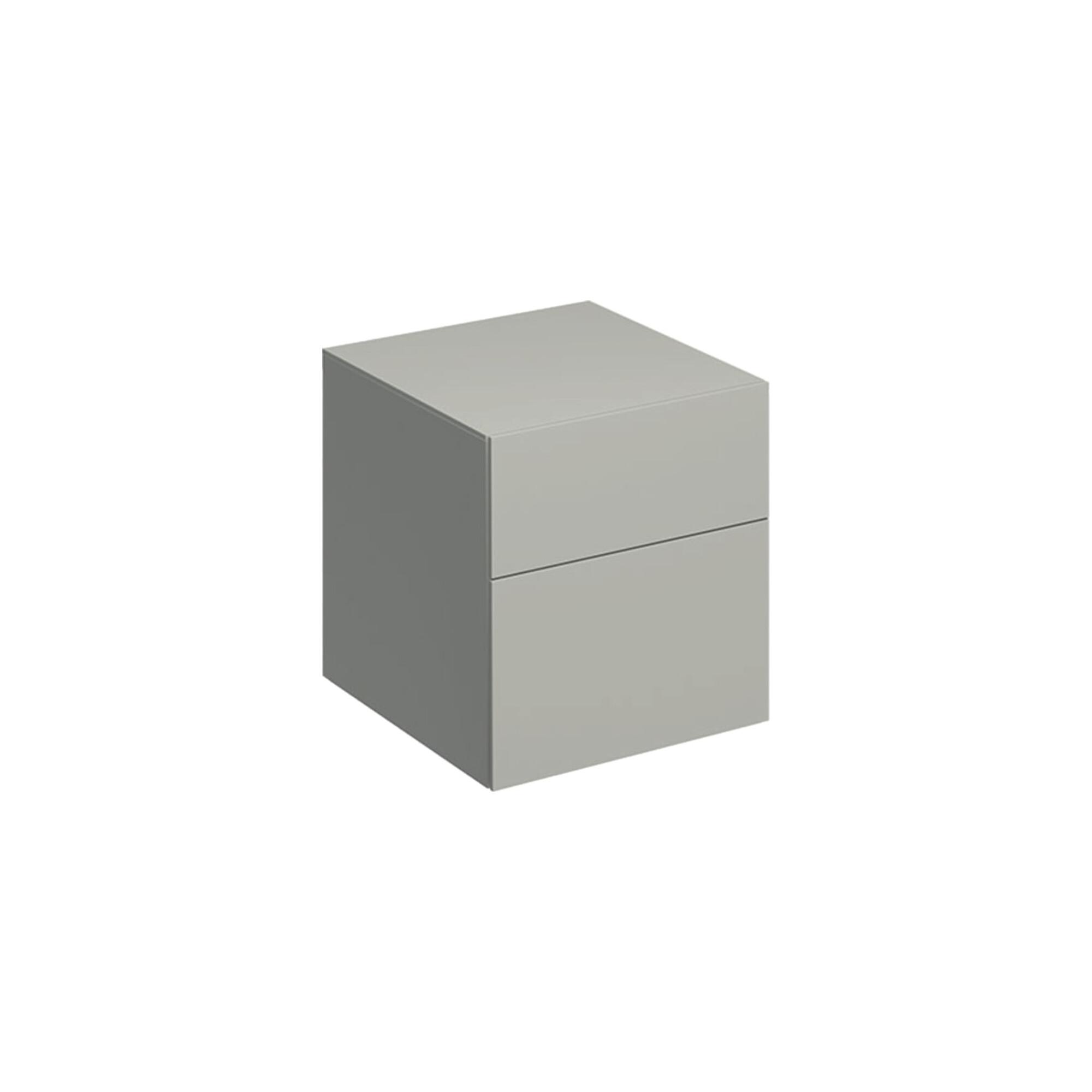 Geberit Seitenschrank Xeno2 45x51x46,2cm, m 2 Laden, matt/greige (500504001)