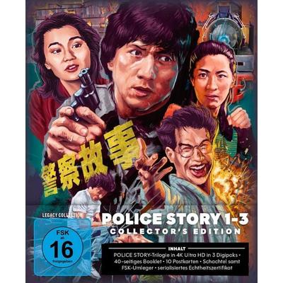 Police Story 1-3 - Trilogie - Legacy Collection - Limited Collector's Edition (3 4K Ultra HDs), Blu-ray 4K