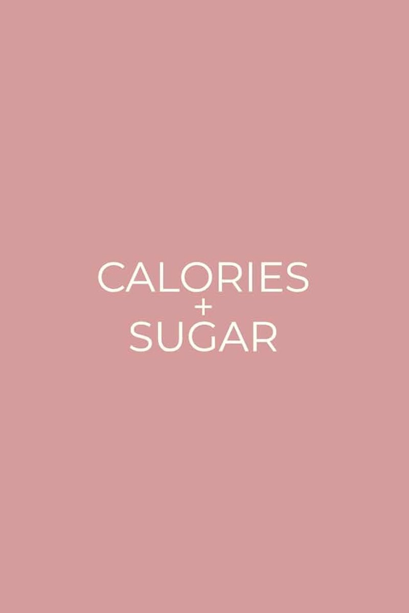 Calories + Sugar: Simple Daily Macro Tracker voor je dieet en voeding - Pastelroze