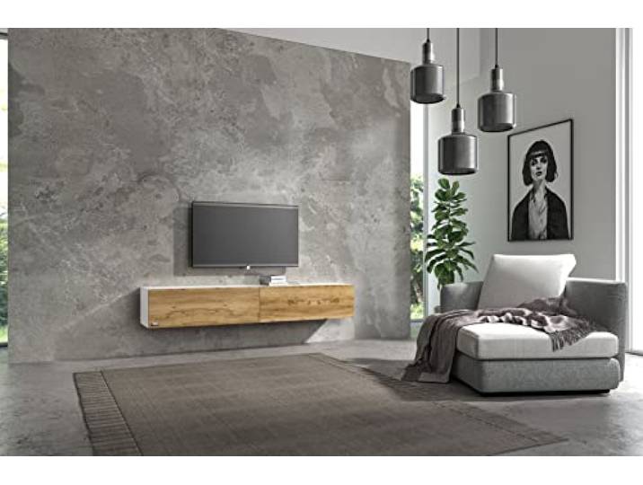 Wuun® TV-Lowboard Somero I 100cm bis 360cm I TV-Schrank & Hängeschrank für Wohnzimmer I Verschiedene Varianten