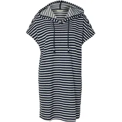 Tchibo - Frottee-Strandkleid - Damen - Gr. S - dunkelblau/gestreift