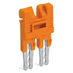 Wago 282-432/100-000 Brücker,2-fach,isoliert,orange 282432100000  - 10 Stück