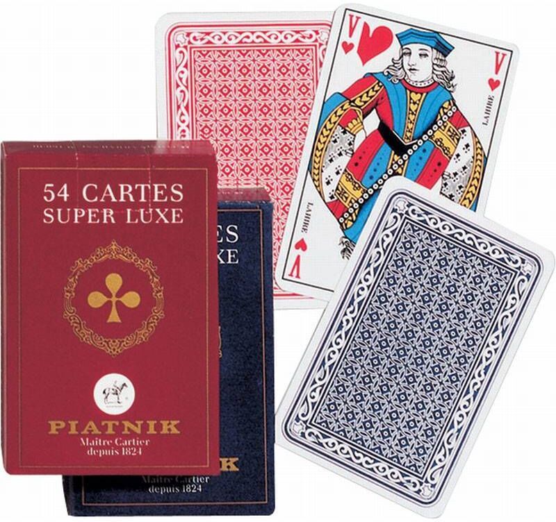 Piatnik Jeu de 54 cartes Francaises