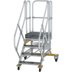 Munk Plattformtreppe 45° fahrbar Stufenbreite 600 mm - 600764