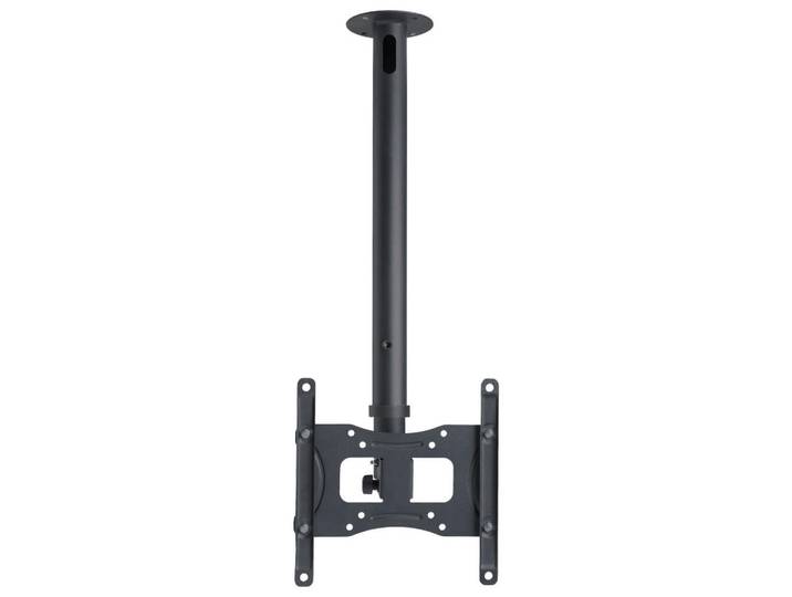 Mid.you Tv-Halterung, Schwarz, Metall, 22x55x24 cm, Wohnzimmer, TV Möbel, TV-Zubehör