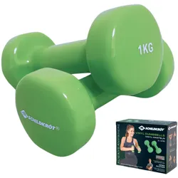 Schildkröt-Fitness - Vinyl Hantel Set, 2 x 1,0 kg