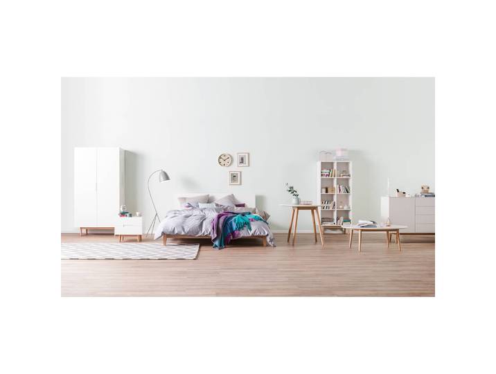Sideboard - Breite 160 cm 160 x 90 x 40cm Weiß/Weiß