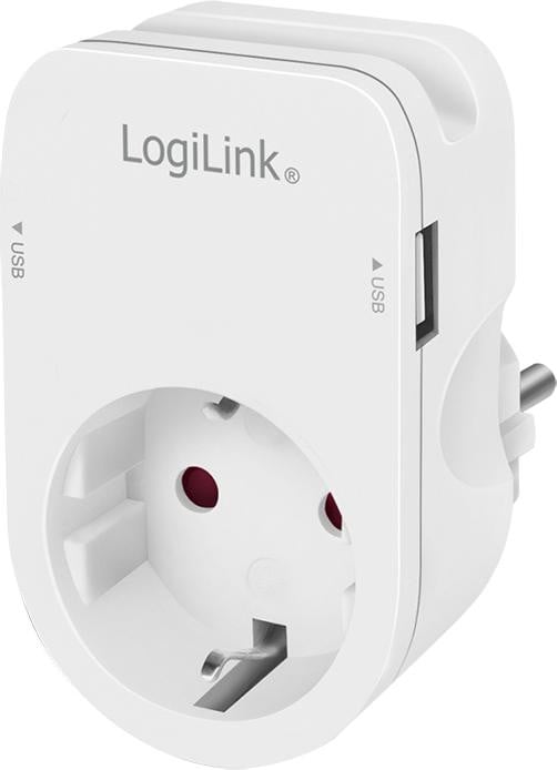 LogiLink PA0247 Adapter met smartphonehouder, wit