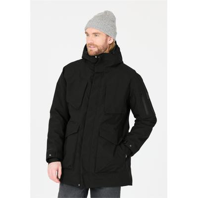 Parka WHISTLER "Graysville", Herren, Gr. XL, schwarz, 100% Polyester, unifarben, normal, ohne Ausschnitt, Jacken Parka, mit wasser-, schnee- und winddichten Funktionen