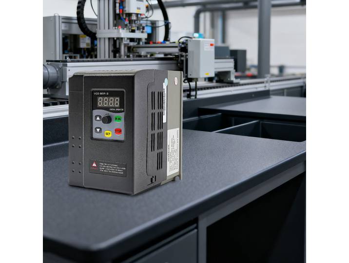 Variateur de fréquence 2,2 kW 3 phases 380 V, mode de contrôle V/F, variateur de fréquence triphasé