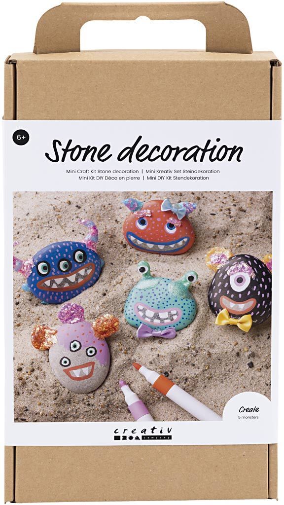 DIY Kit - Stone Decoration - Monster (977677)