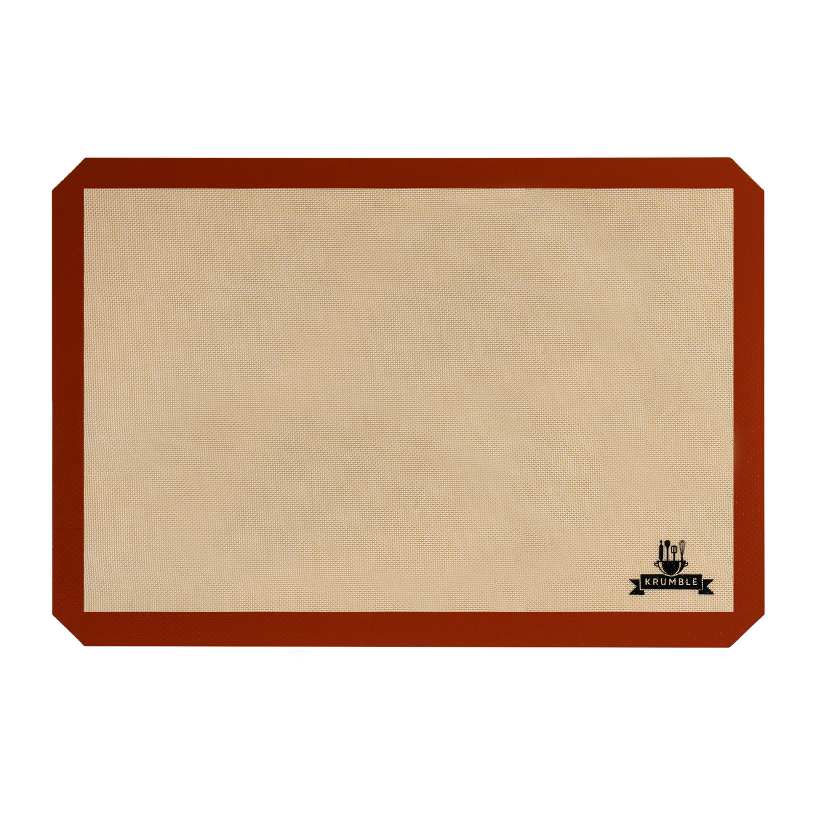 Krumble Siliconen bakmat met glasvezel - Bruin - 40 x 60 cm