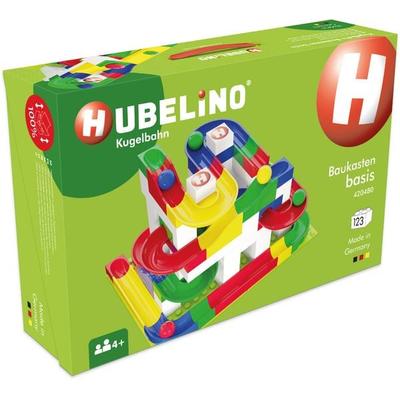 HUBELINO Kugelbahn Baukasten basis (123-teilig)