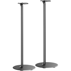 myWall Lautsprecherständer HS44L, schwarz, aus Metall, 2 Stück, für SONOS Era 300, bis 5 kg, Höhe: 71,4 cm
