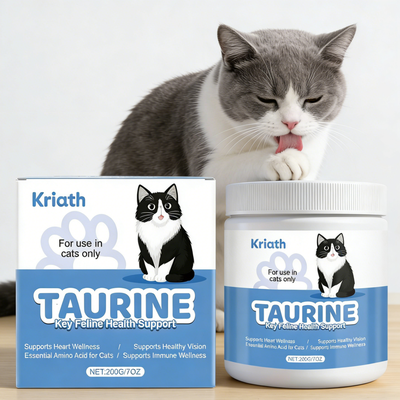 Happy Pet Pantry Taurine Powder For Cats Feline Taurine Supplement For Heart, Vision & Immunity Support Taurine Powder For Cats Feline Taurine Supplement For Heart, Vision & Immunity Support