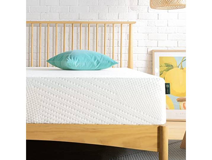 Zinus Essential Memory-Schaum-Matratze mit grünem Tee, anpassbar, 7 Zonen, 150 x 190 cm, Höhe 25 cm, günstig, Öko-Tex