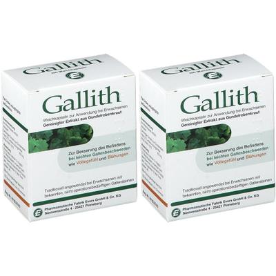 Gallith Kapseln 2x 2x100 St