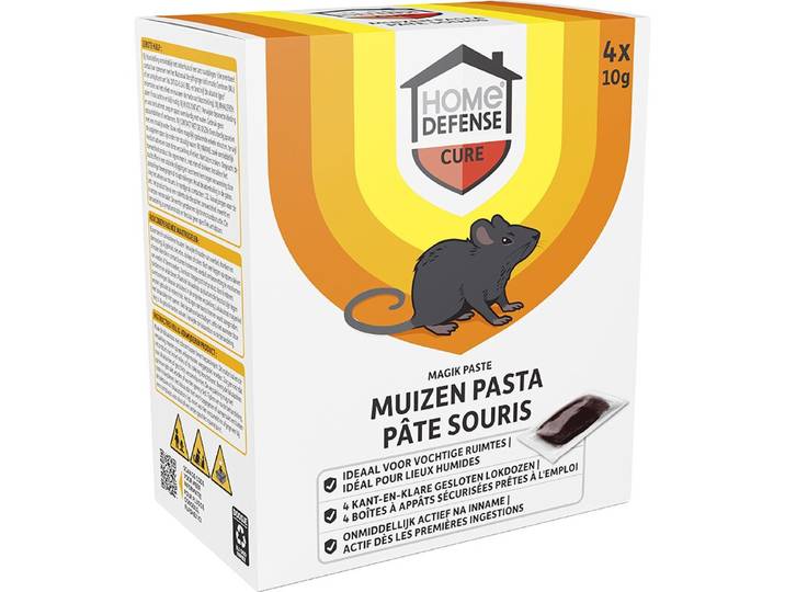 Home defense muizen pasta magik pasta 4 stuks
