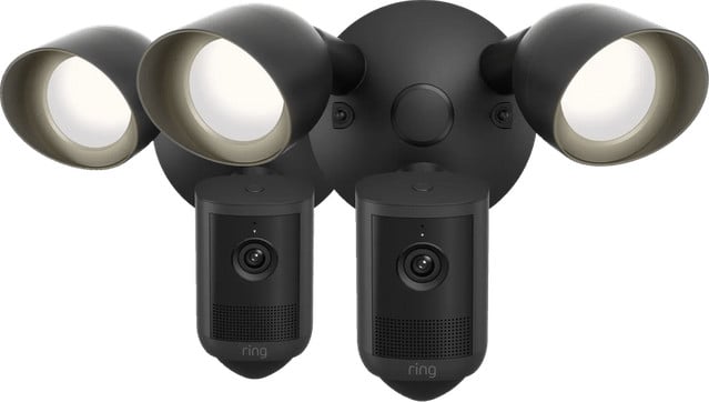 Ring Floodlight Camera 2e Generatie Zwart Duo Pack
