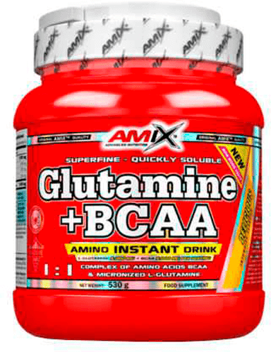 Amix Glutamine+BCAA 530 gr Piña