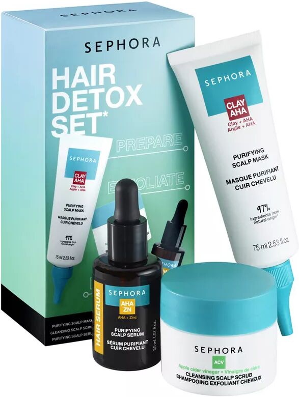SEPHORA - Coffret Purifant Et Detox - Haarpflegeset, Set