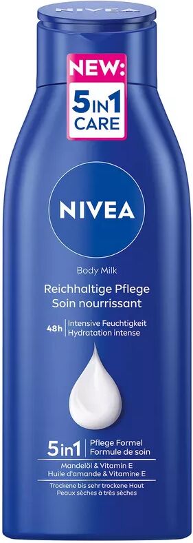Nivea - Reichhaltige Body Milk, 400 ml