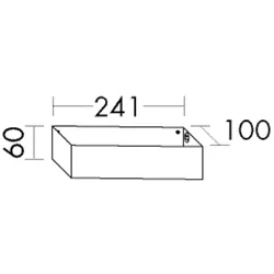 Burgbad Set Kästchen 60x241x100 , ACHR024 ACHR024