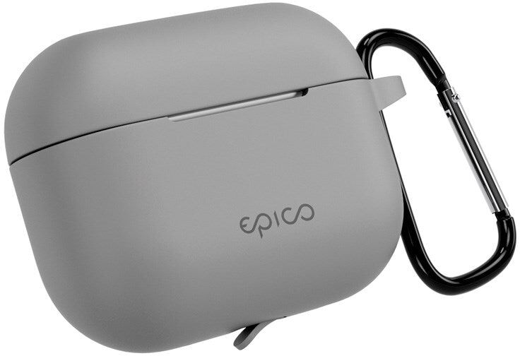 Apple AirPods Pro (3. gen.) Epico Outdoor Silicone Cover - Grå