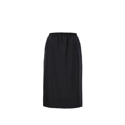 Midirock GOLDNER "Reiserock mit Rundumdehnbund", Damen, Gr. 38, schwarz, Obermaterial: 100% Polyester PES., normal, Röcke, Ohne