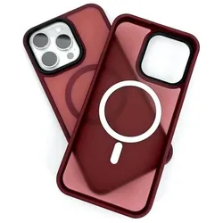Evelatus iPhone 15 Pro Hybird Case With Magsafe PC+TPU (Apple iPhone 15 Pro), Smartphone Hülle, Violett
