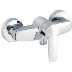 Heinrich Schulte Alpha 320 Brausearmatur Unterputz 1/2 Zoll | Einhebelmischer Dusche  | Unterputz-Duscharmatur für Bad | Armatur für Brauseanschluss | Badarmatur chrom