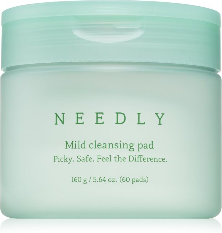 NEEDLY Mild Cleansing Pad makeup remover pads for perfect skin cleansing 60 pc