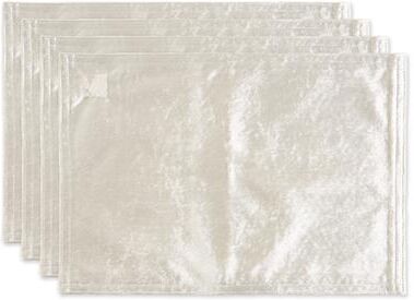 DII Cream Velvet Placemat (Set of 4)