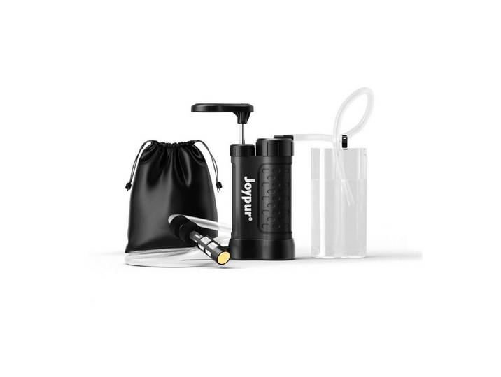LuxusKollektion Wasserfilter Wasserfilter Outdoor 5-Stufen 480ml schwarz