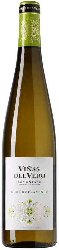 Viñas del Vero Gewurztraminer Colección 2025 - Vino blanco español con notas florales y exóticas.