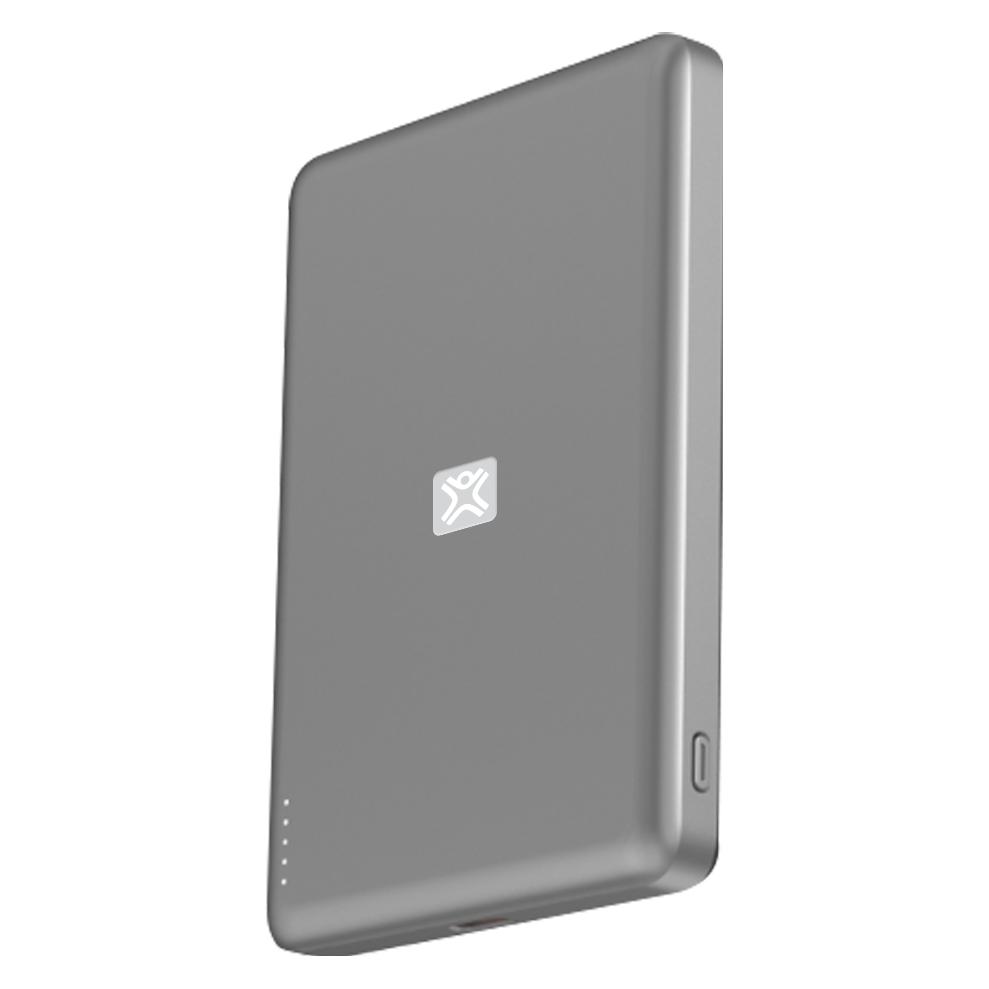 XtremeMac XWH-PBQ5-SG Powerbank 5.000 mA (5000 mAh, 18.50 Wh) (XWH-PBQ5-SG)