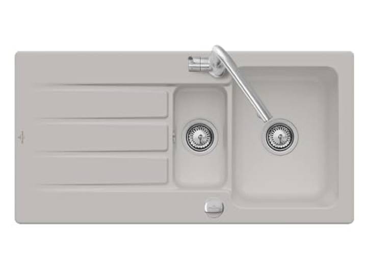Villeroy & Boch Architectura 60 XR - 3365 02 SM Steam Keramikspüle Excenterbetätigung
