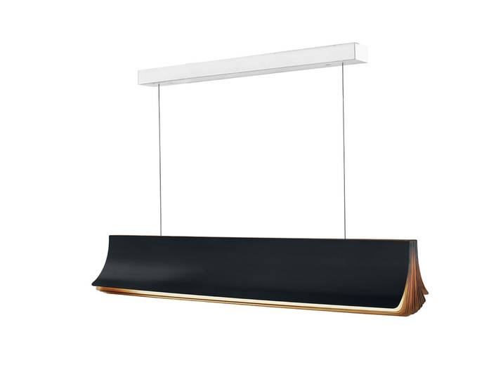 Respiro 900 Suspension Noir/Or - DCW - Salon / séjour - Aluminium