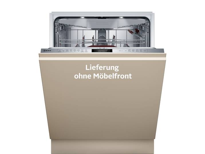 NEFF vollintegrierbarer Geschirrspüler S157ZCX18E , Energieeffizienz: B (A-G), beige, B:59,8cm H:81,5cm T:55cm, Geschirrspüler, Bessere Trocknung & weniger Energieverbrauch dank Zeolith