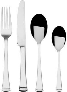 International Silver Conley 34-Piece Flatware Set