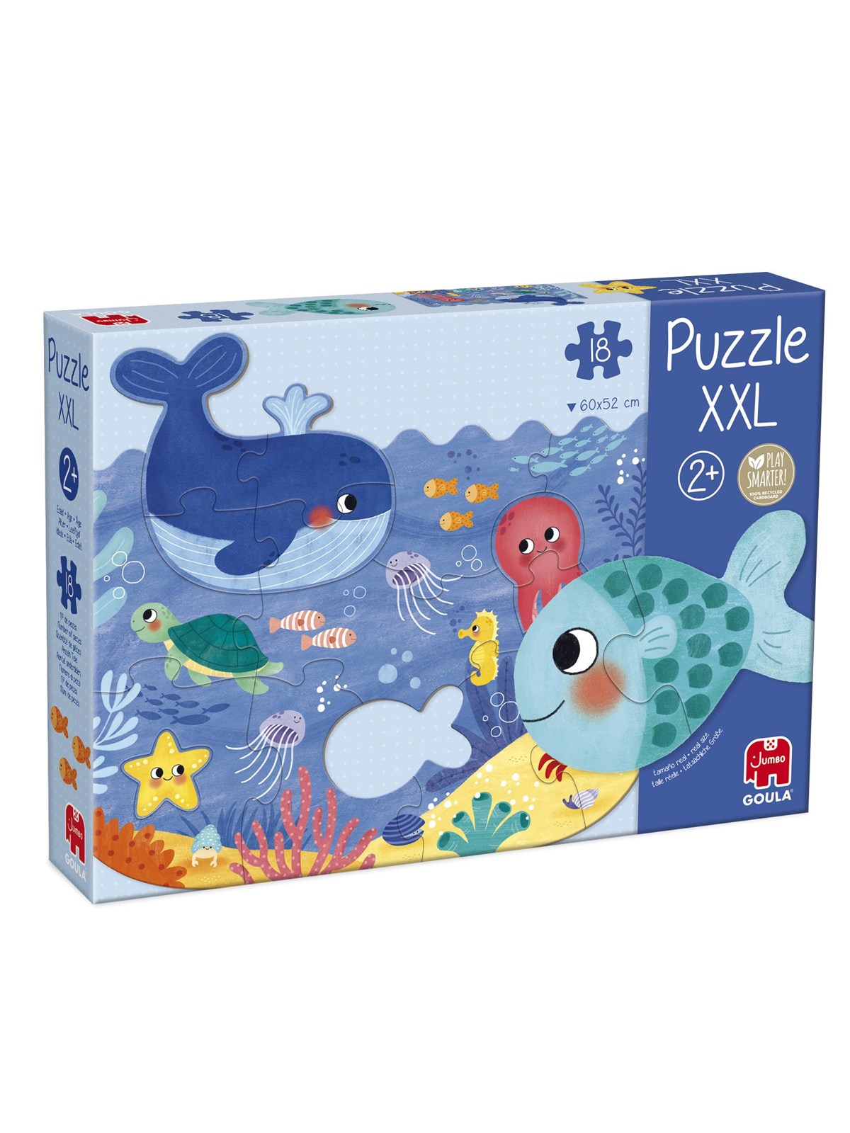 Jumbo Goula Puzzle XXL Ocean - 18 pcs. 2D Puzzles