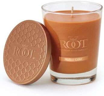 Large Veriglass Mulled Cider Jar Candle by Root in Rust