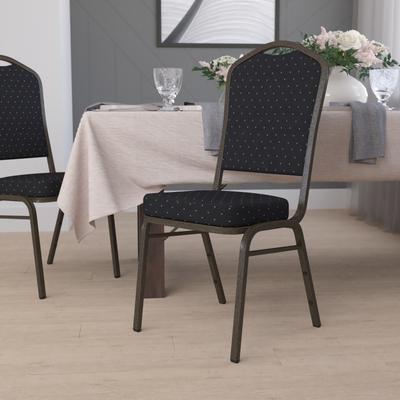 Flash Furniture Crown Back Stacking Banquet Chair